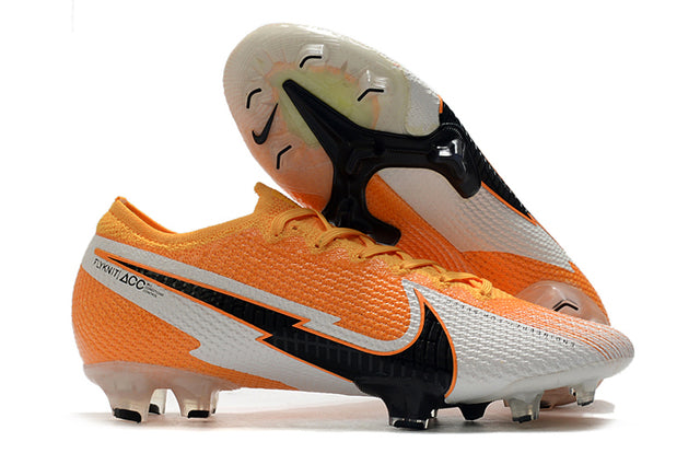 Chuteira Campo Nike Mercurial Vapor 13 Elite FG Laranja - Low