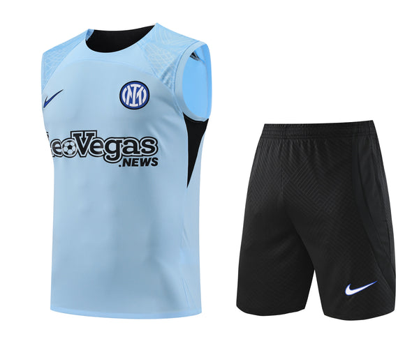 Kit Treino Inter de Milão 23/24 Nike - Azul Claro