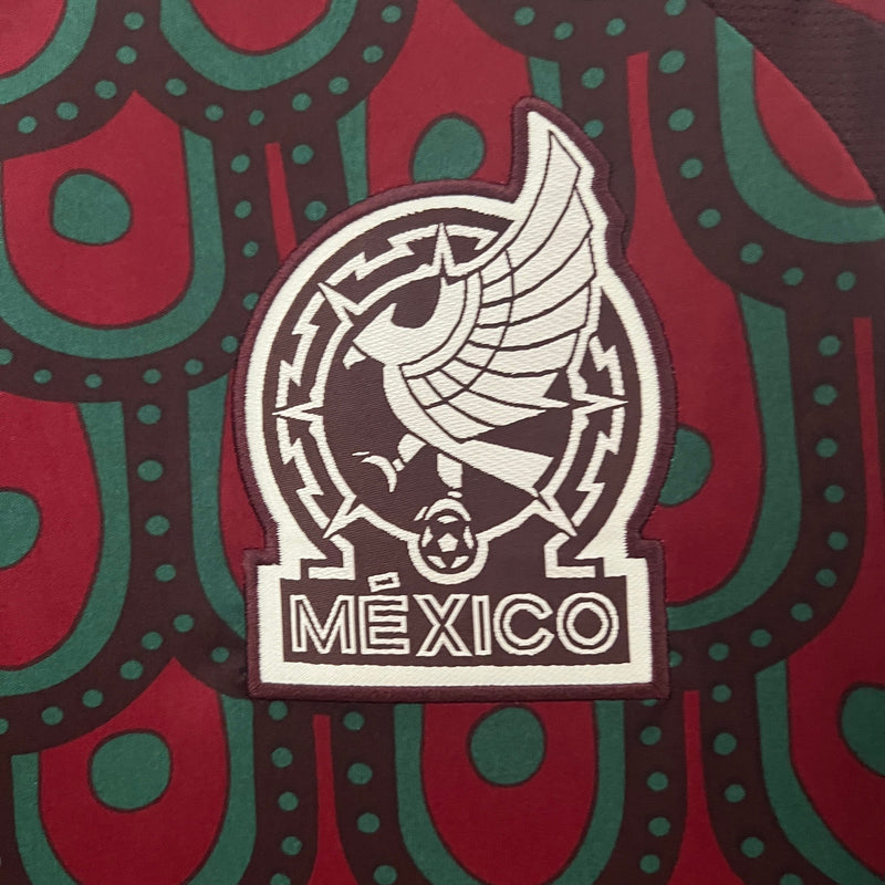 México 2024/25 Home - Adidas - Vinho