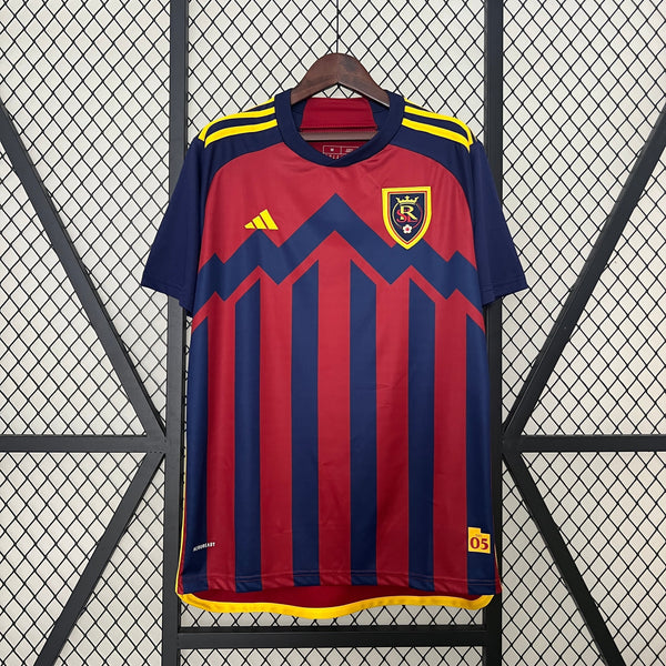 Real Salt Lake Home 24/25 - Vermelha e Azul - Adidas