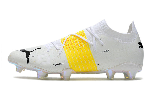 Chuteira Campo Puma Future Z FG Campo White/Yellow