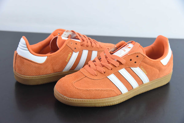 Tênis Adidas Samba OG - Laranja e Branco