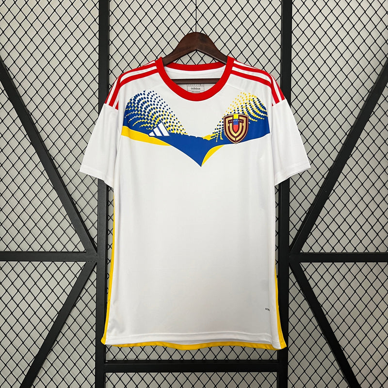 Camisa Venezuela 2024/25 Away - Branca - Adidas