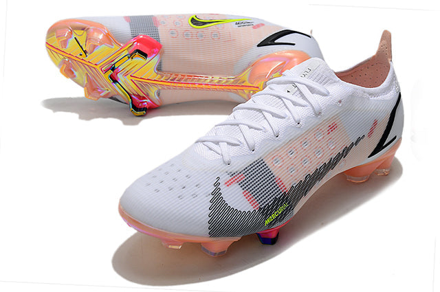 Chuteira Campo Nike Mercurial Vapor 14 Elite FG Campo Branco - Low