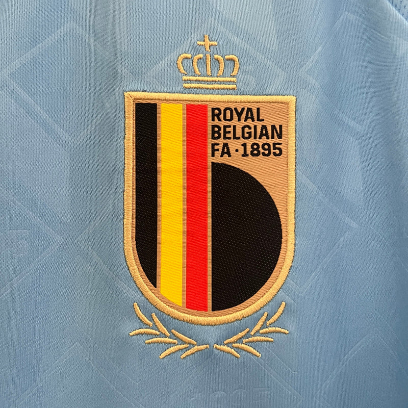 Camisa Bélgica 2024/25 Away - Azul - Adidas