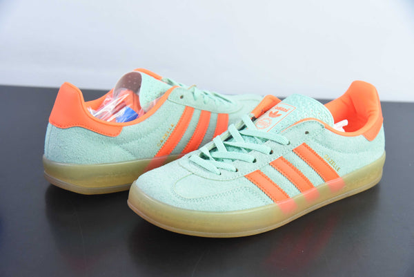 Tênis Adidas Gazelle Indoor Trainers - Laranja e Azul