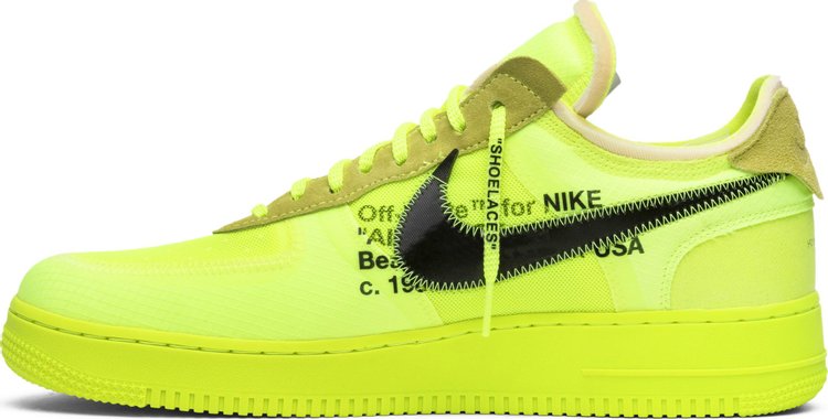 Off-White x Air Force 1 Low 'Volt'