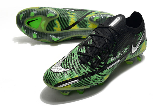 Chuteira Campo Nike Phantom GT2 Elite FG Green Turtle