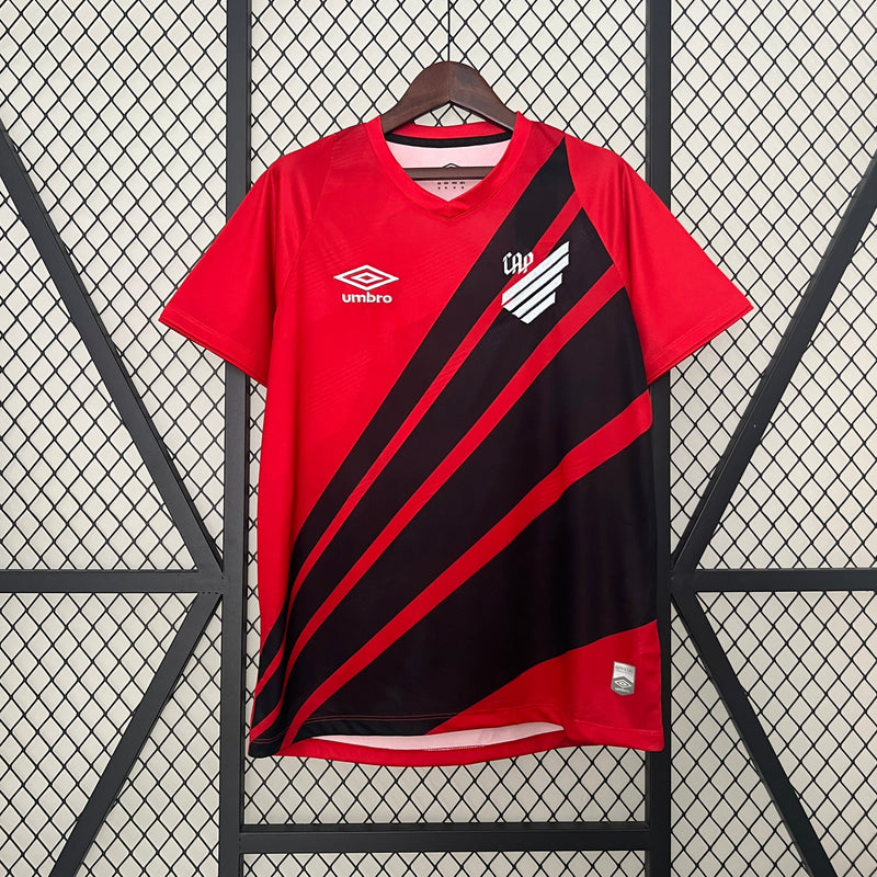 Camisa Athletico Paranaense I 24/25 - Umbro - Vermelho e Preto