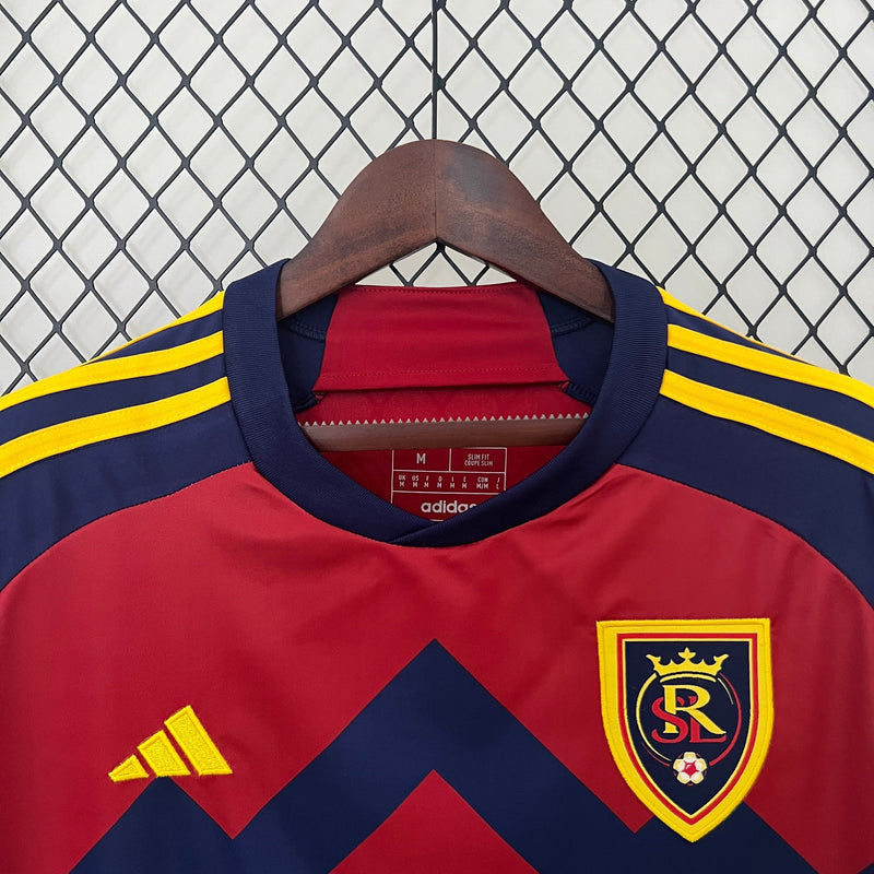 Real Salt Lake Home 24/25 - Vermelha e Azul - Adidas