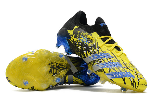 Chuteira Campo Adidas Predator Freak .1 Xmen/Black/Yellow/Blue - Low