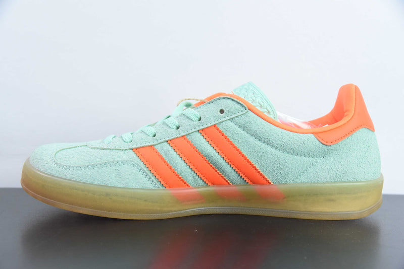 Tênis Adidas Gazelle Indoor Trainers - Laranja e Azul