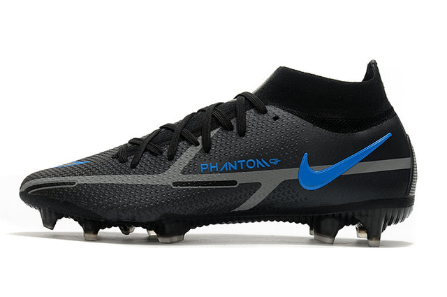 Chuteira Campo Nike Phantom GT2 Elite Dynamic Fit FG Black - Cano Alto