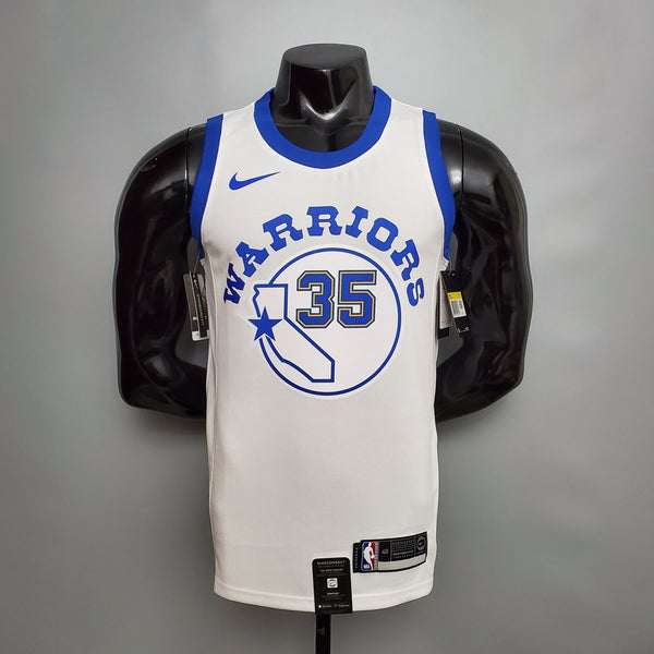 Camisa NBA Golden State Warriors #35 Durant - Retro White