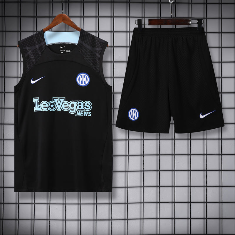 Kit Treino Inter de Milão 23/24 Nike - Preto