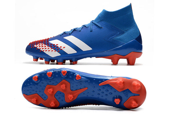 Chuteira Campo Adidas Predator Mutator + FG Blue - Cano Alto