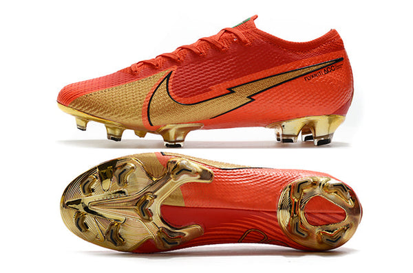 Chuteira Campo Nike Mercurial Vapor 13 Elite FG CR7 100 #Portugal