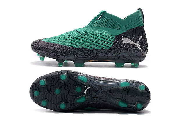 Chuteira Campo Puma Future 2.1 FG Green and Black