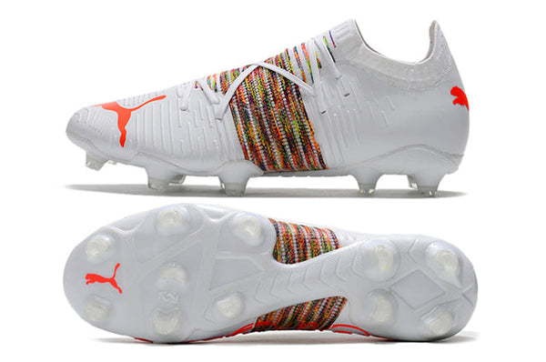 Chuteira Campo Puma Future Z FG White/Orange