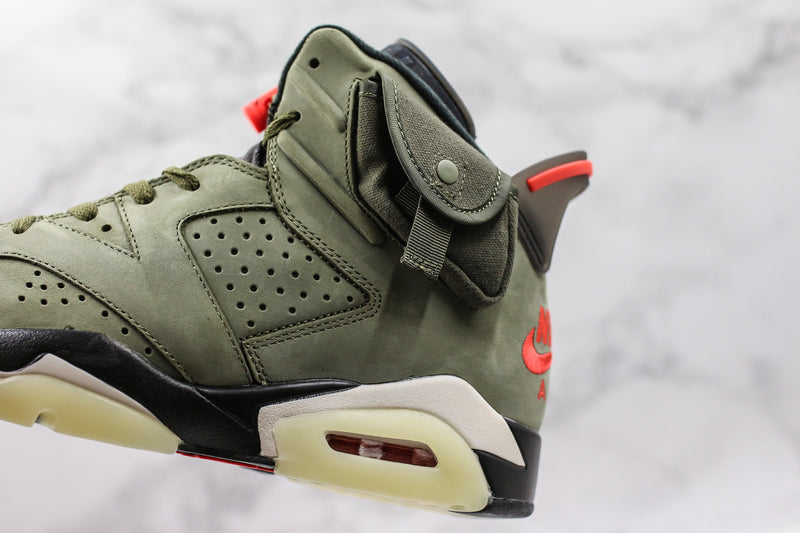 Travis Scott x Air Jordan 6 Retro 'Olive'