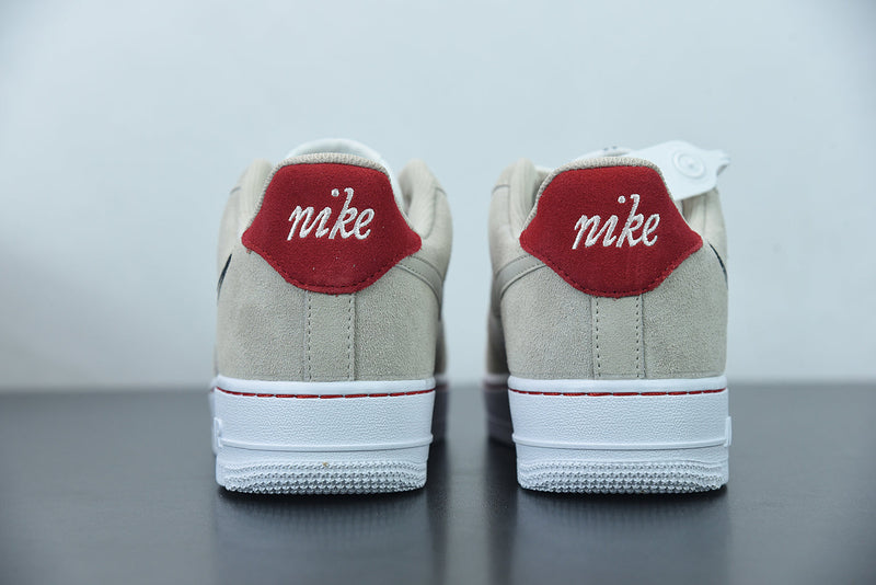 Nike Air Force 1 Low First Use Light Sail Red