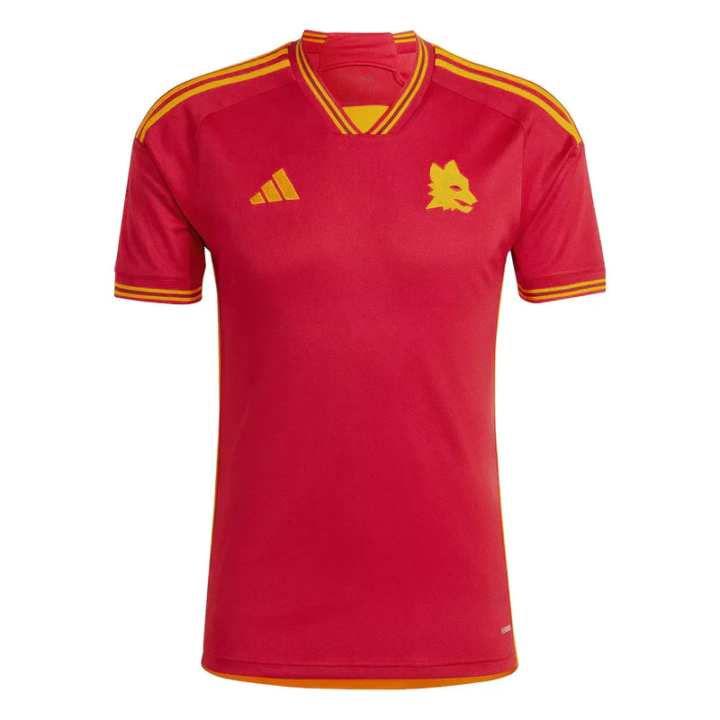 Camisa Roma 23/24 Adidas - Vermelho