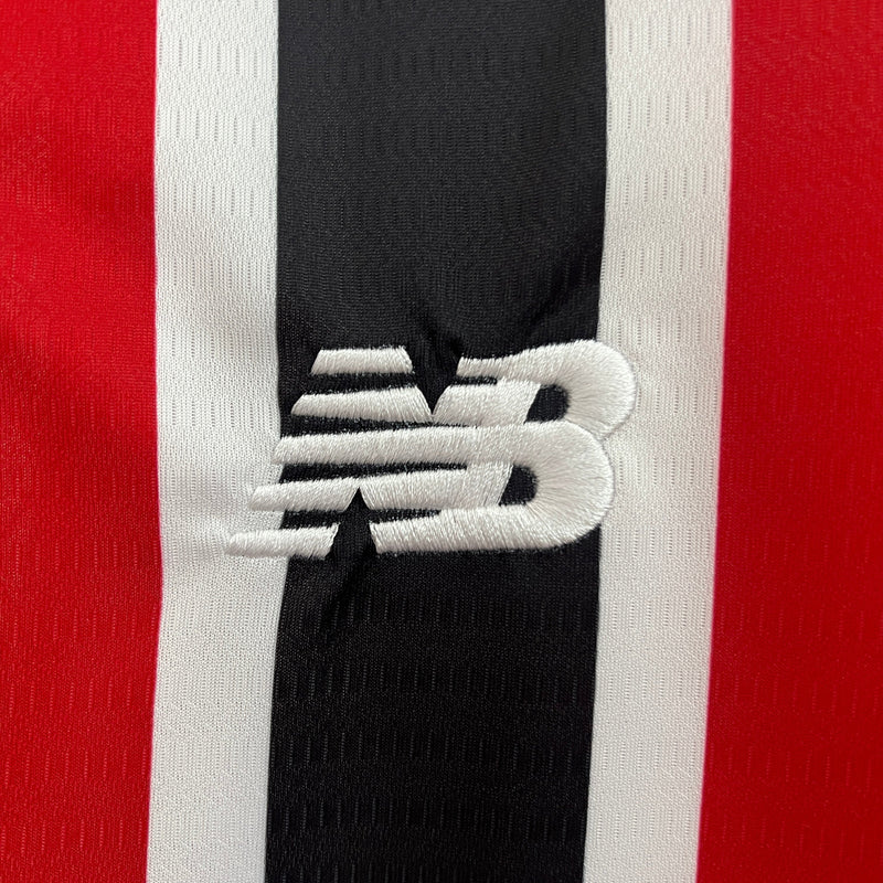 Camisa São Paulo Regata II 24/25 - Adidas - Vermelho com Preto