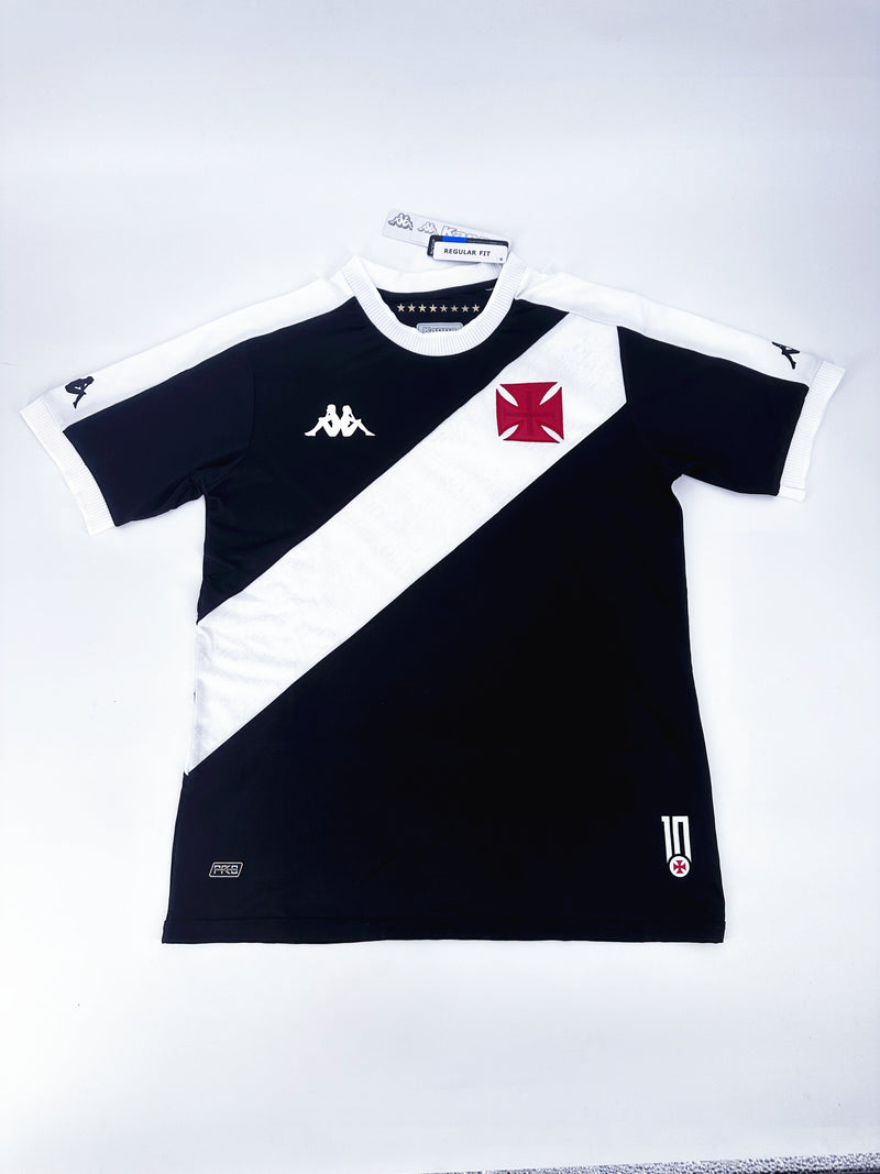 Camisa Vasco I 24/25 - Kappa - Preto e Branco