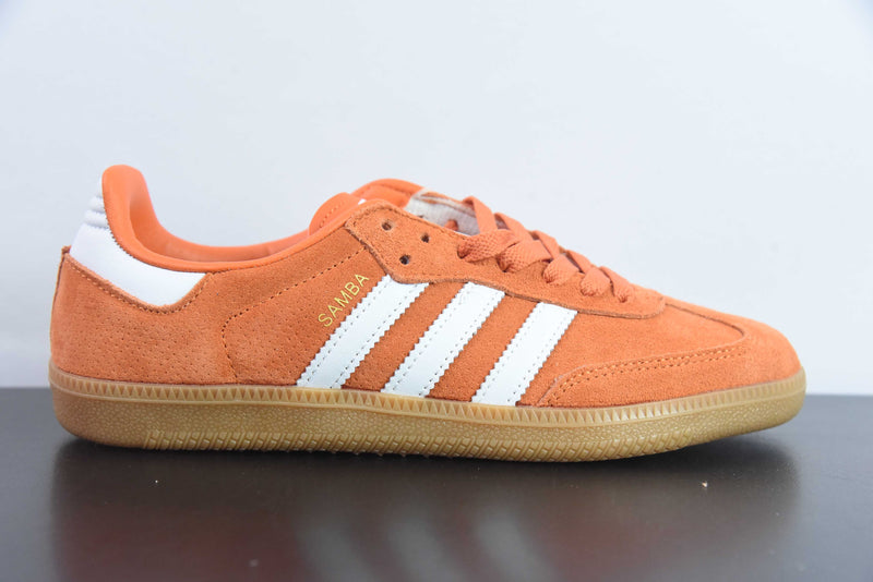 Tênis Adidas Samba OG - Laranja e Branco