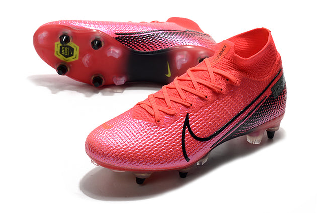 Chuteira Campo Nike Mercurial Superfly 7 Elite SG-PRO Anti Clog Red Limited - Cano Alto