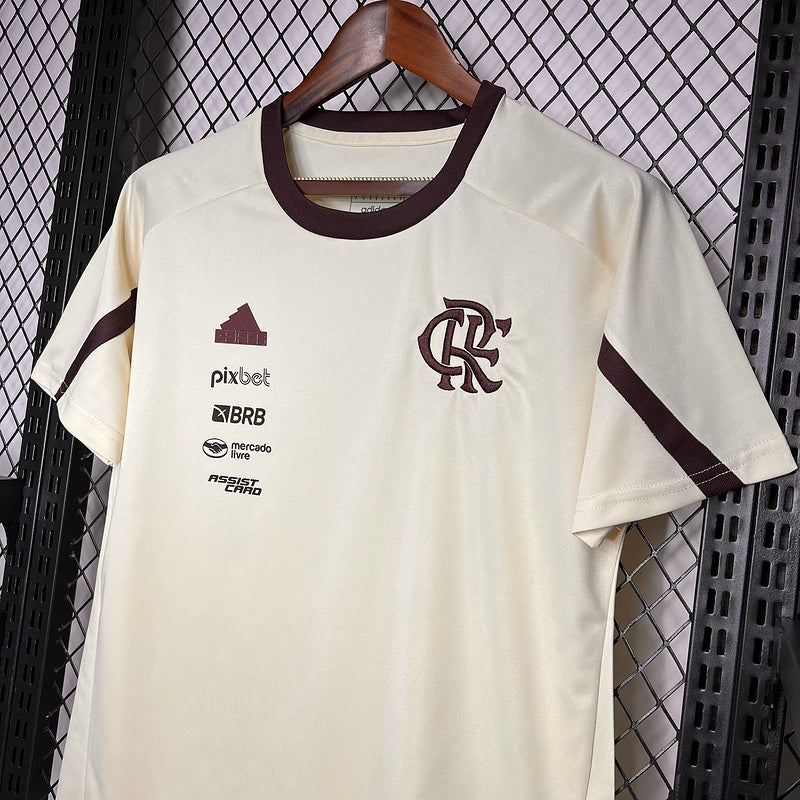 Camisa 24∕25 Flamengo Treino Branco