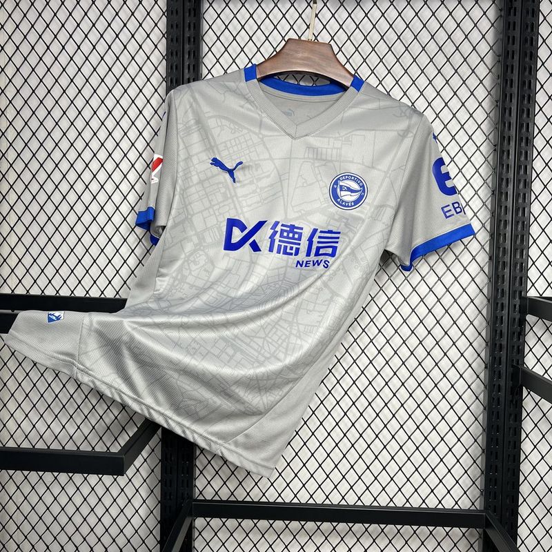 Camisa do Deportivo Alavés ll 24/25 Branco