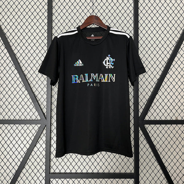 Camisa do Flamengo 24/25 Balmain - Preto