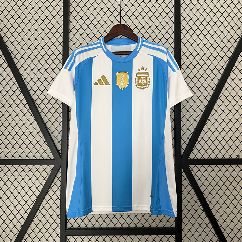 Camisa Seleção Argentina I 2024/25 Adidas - Azul e Branco