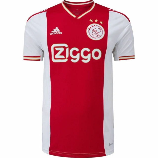 Camisa Ajax I 22/23 Adidas - Branco e Vermelho