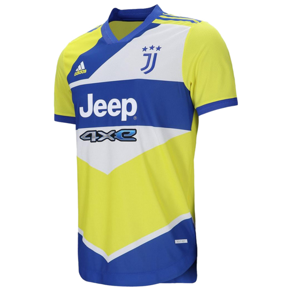 Camisa Juventus III 21/22 Adidas - Azul e Amarelo