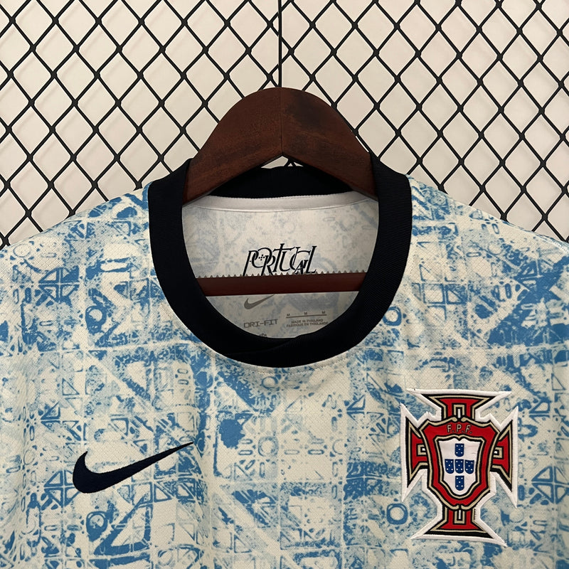 Camisa Portugal 2024/25 Away - Azul e Branca - Nike