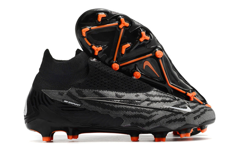 Chuteira Campo Nike Phantom GX Black - Cano Alto