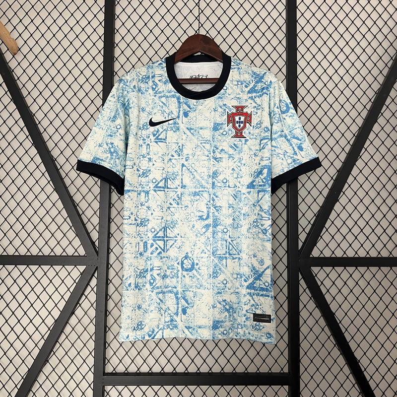 Camisa Portugal 2024/25 Away - Azul e Branca - Nike