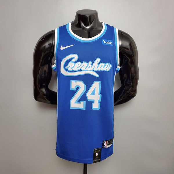 Camisa NBA Lakers #24 Bryant Crershaw Blue- 23/24