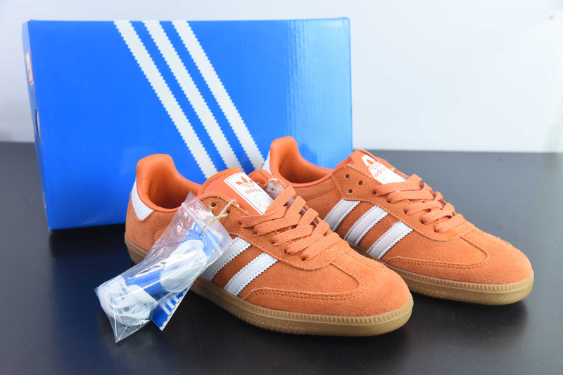 Tênis Adidas Samba OG - Laranja e Branco